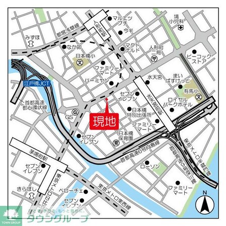 デュオフラッツ日本橋水天宮の物件内観写真